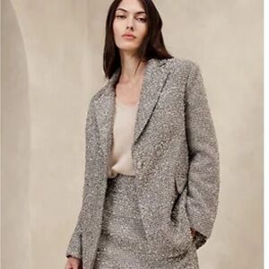 COLETA TINSEL TWEED BLAZER Size 6